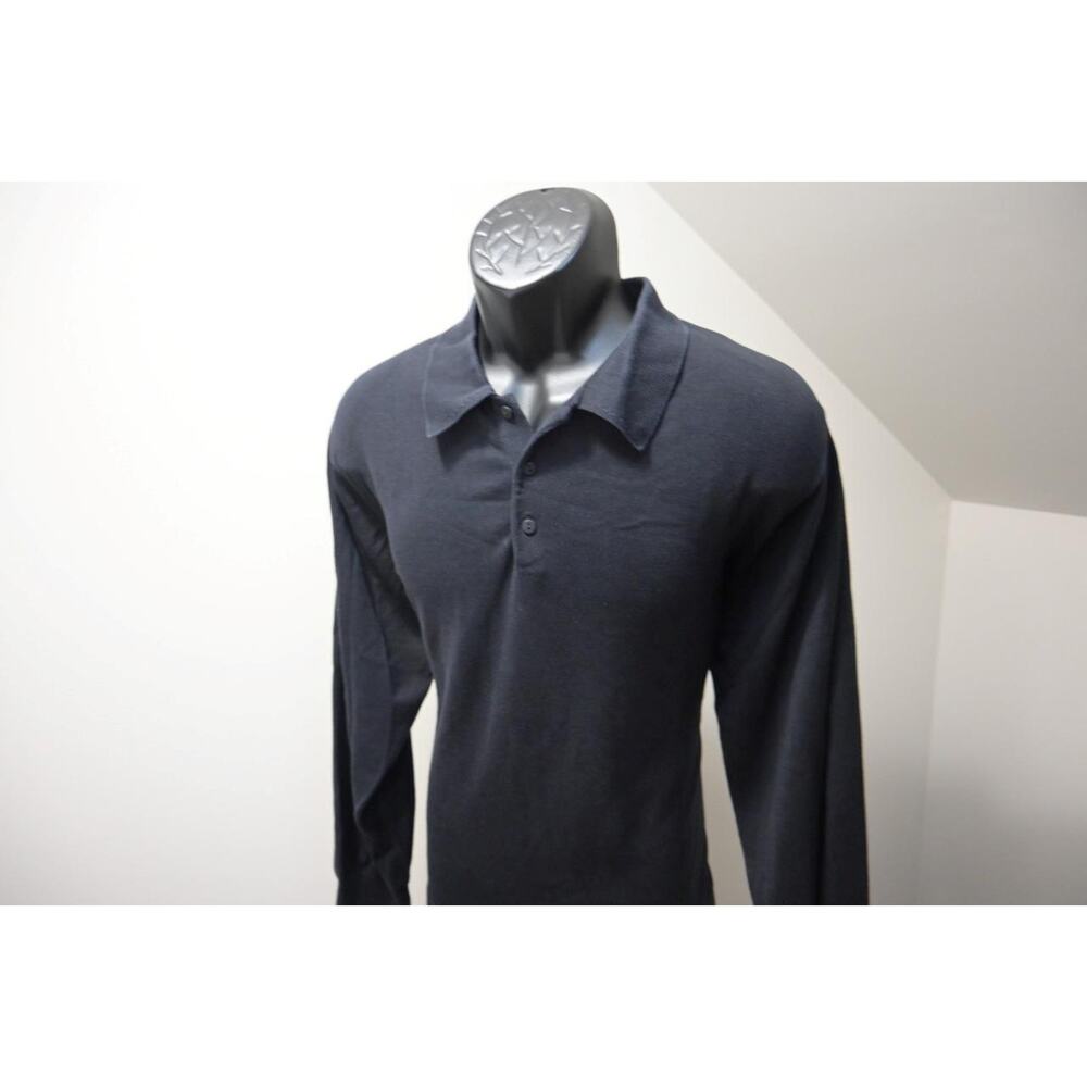 Vintage 90's Jhane Barnes Dark Blue Silk Blend Sweater Mens Size 2XL XXL‎ (XL)